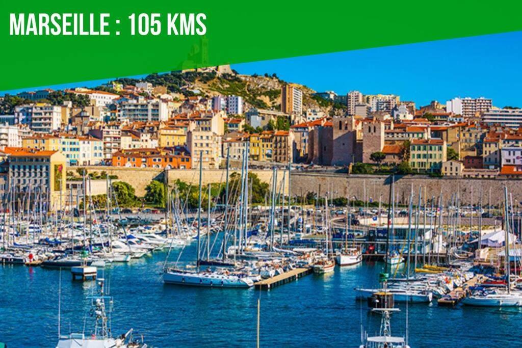 Dans Le Sillon Du Fort -Clim - Wifi - Centre Ville Villeneuve-les-Avignon Bagian luar foto